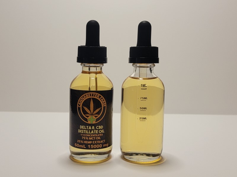 Broad Spectrum CBD Extract with Delta 8 Extract Oil