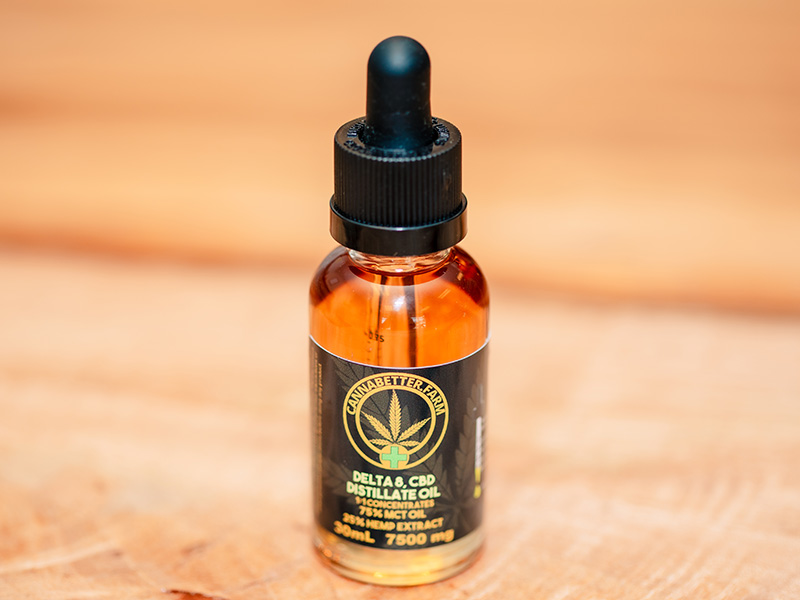 Broad Spectrum CBD Extract with Delta 8 Extract Oil
