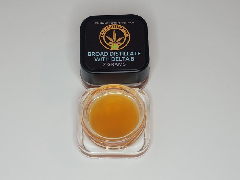Delta-8 THC Extract With Broad Spectrum CBD Distillate Extract