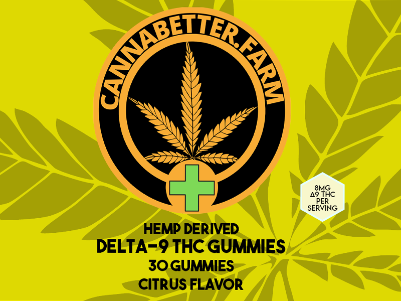 Delta-9 THC Gummies: Hemp Derived and Farm Bill Compliant with .25% Delta-9 THC!!!