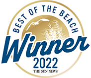 Badge for The Sun News Best of the Beach 2022