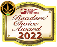 Badge for the Carolina Forest Chronicle Readers Choice Award 2022