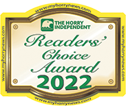 Badge for The Horry Independent Readers Choice Award 2022