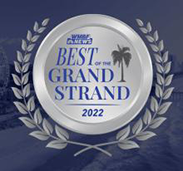 Badge for Best of the Grand Strand Silver Winner 